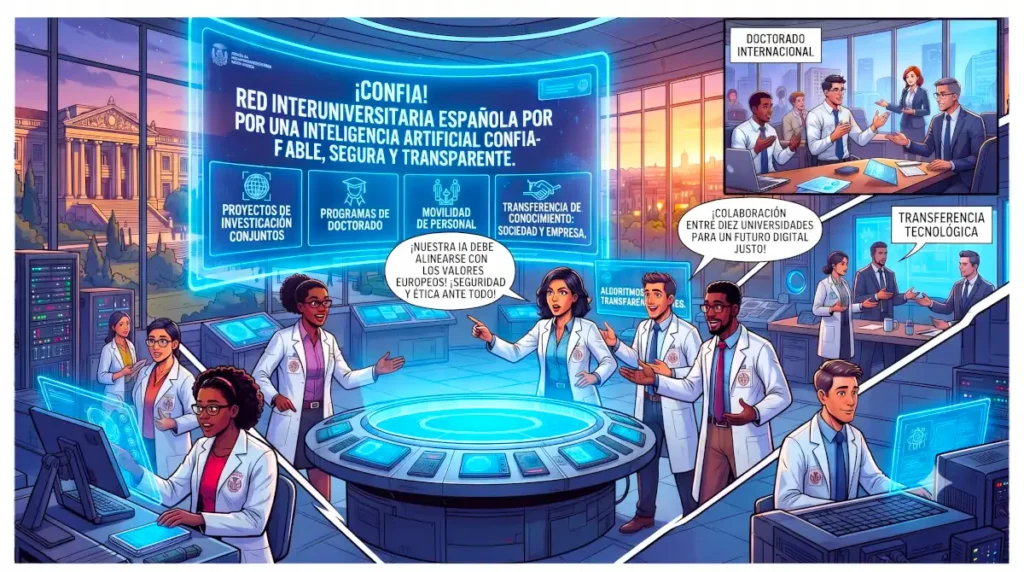 ConfIA: la alianza de diez universidades españolas por una inteligencia artificial segura y responsable