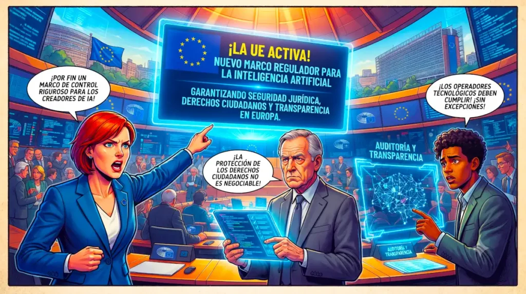 Nueva regulación de la Unión Europea a la Inteligencia Artificial